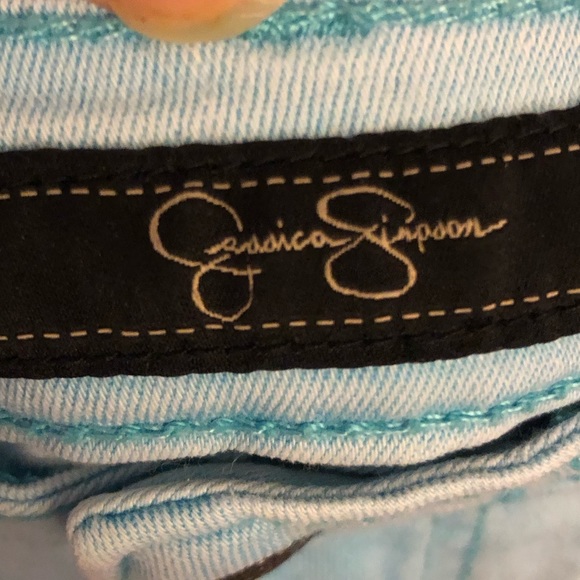 Jessica Simpson Womens Blue Jeans (Blue Sitch) Jeans Size 28 - Picture 4 of 5